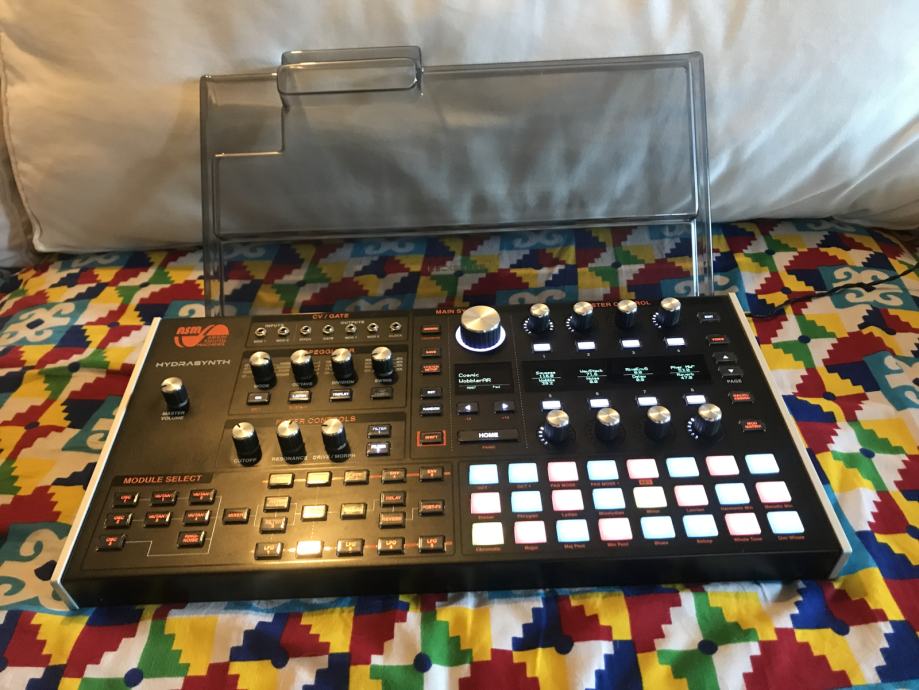 ASM Hydrasynth Desktop Synthesiser + Decksaver + Flightcase + extras