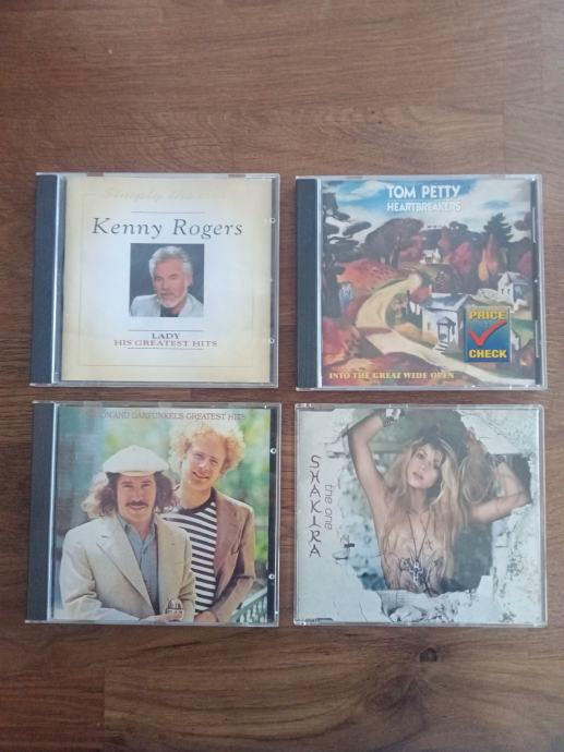 CD PLOŠČA - TOM PETTY, SHAKIRA SIMON &GARFUNKEL, KENNY ROGERS