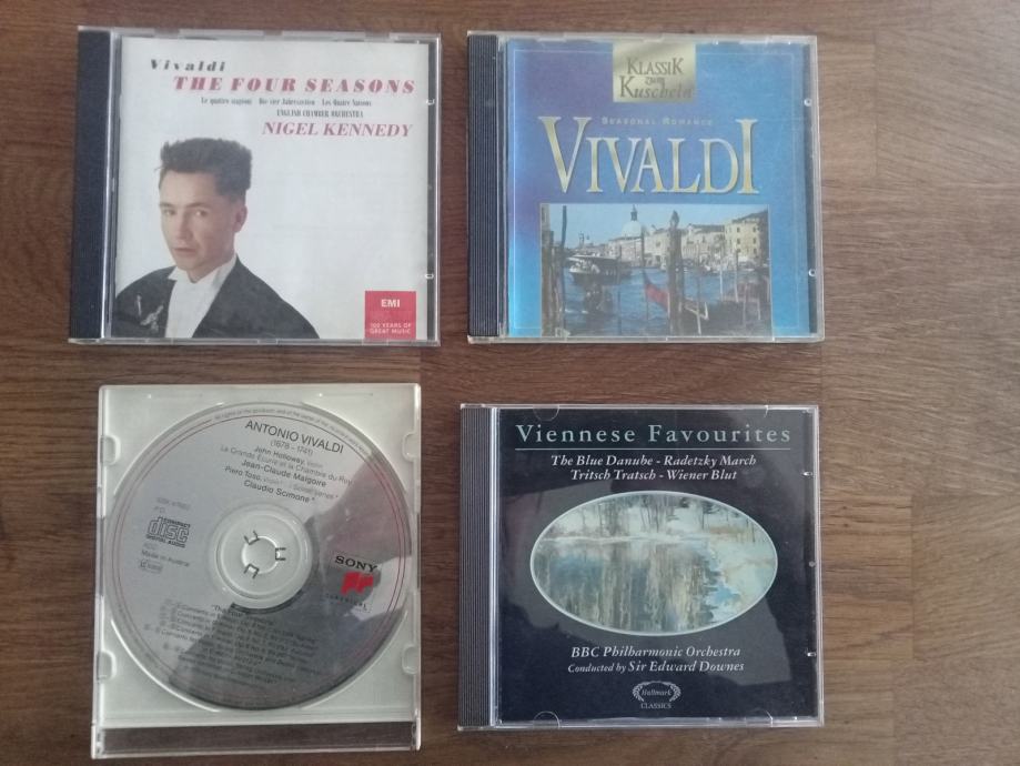 CD PLOŠČA - VIVALDI, NIGEL KENNEDY, JOHANN STRAUSS, KLASIČNA GLASBA