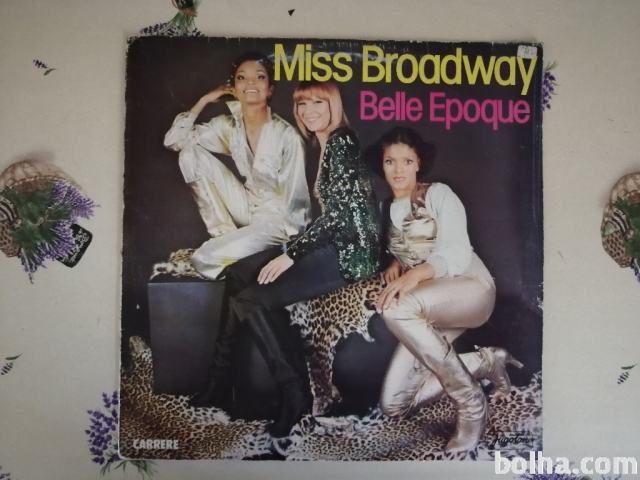 Gramofonska plošča, vinil, LP, Miss Broadway Belle epoque