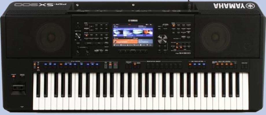 KLAVIATURA YAMAHA PSR SX900 + Dodatki - Prodam