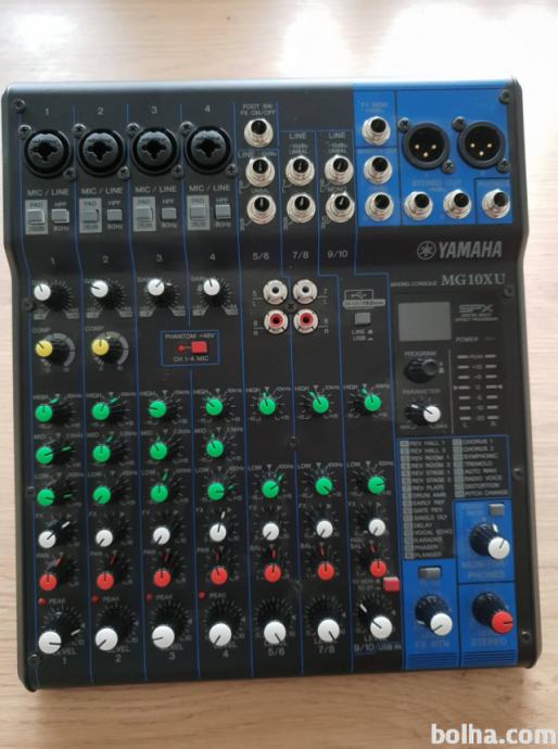 Mixer Yamaha Mg Xu