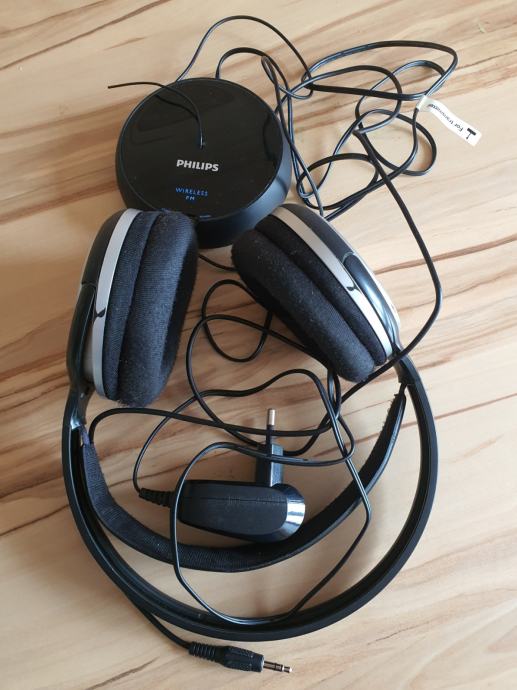 SLUŠALKE NAGLAVNE PHILIPS WIRELESS FM