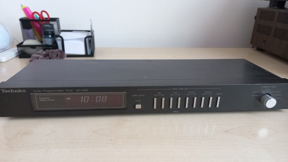 Technics audio TIMER オーディオタイマー SH−4040