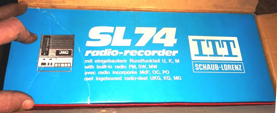 VINTAGE RADIO ITT Shaub- Lorenz SL 74