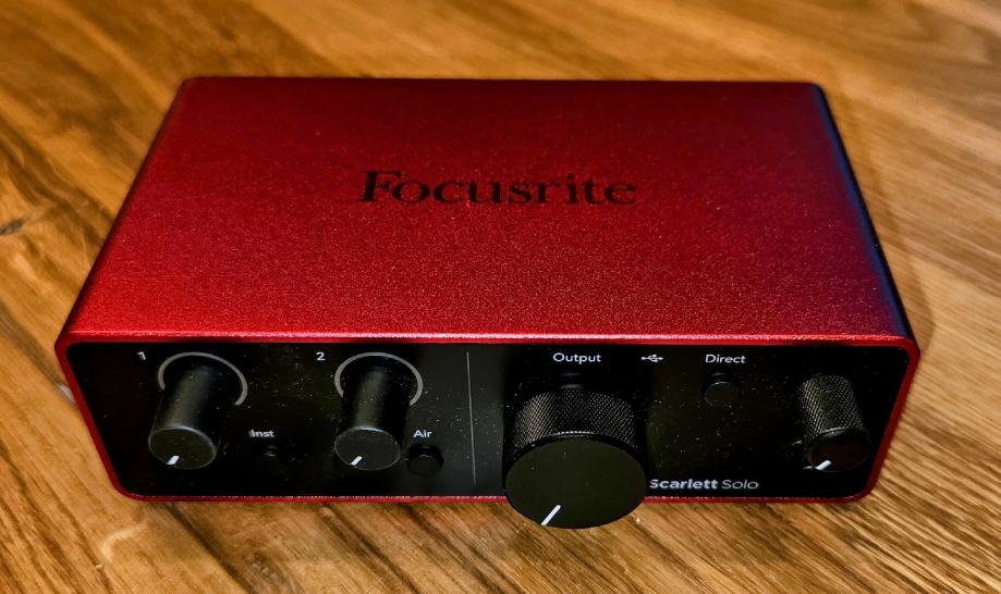 Focusrite Scarlett Solo 4th Gen