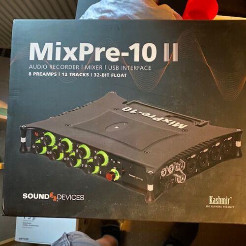 SOUND DEVICES MIXPRE-10 II AUDIO RECORDER / MIXER