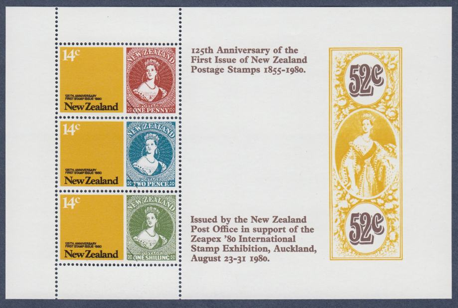 New Zealand 1980 - filatelistična razstava Zeapex