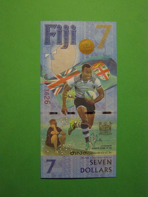 FIDŽI (FIJI) 2016/17 - 7 DOLARJEV PRILOŽNOSTNI - PRODAM