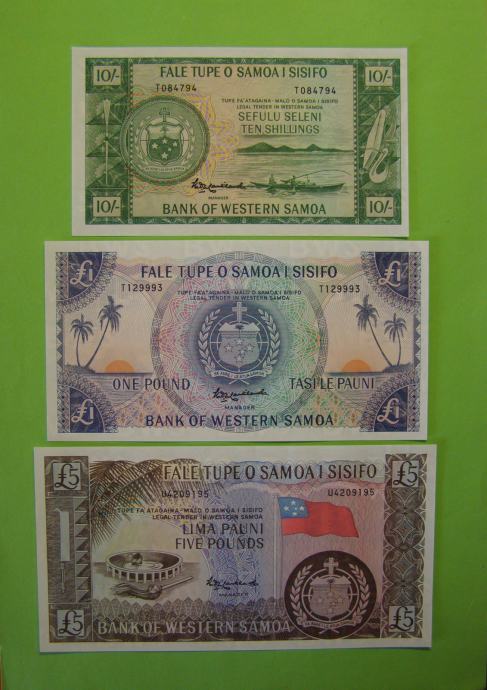 SAMOA 1963/20 - SET BANKOVCEV - PRODAM