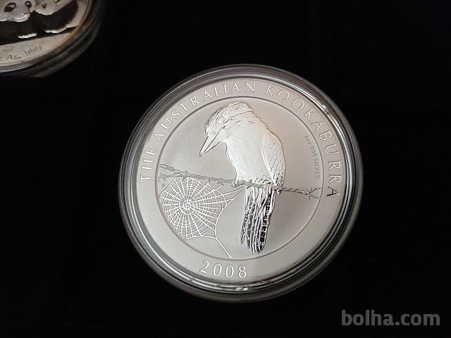 1oz srebrnik Kookaburra 2008