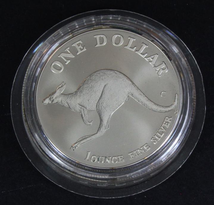 Avstralija Kangaroo 1998 - 1oz - srebrnik