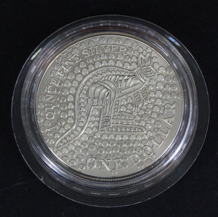 Avstralija Kangaroo 2001 - 1oz - srebrnik