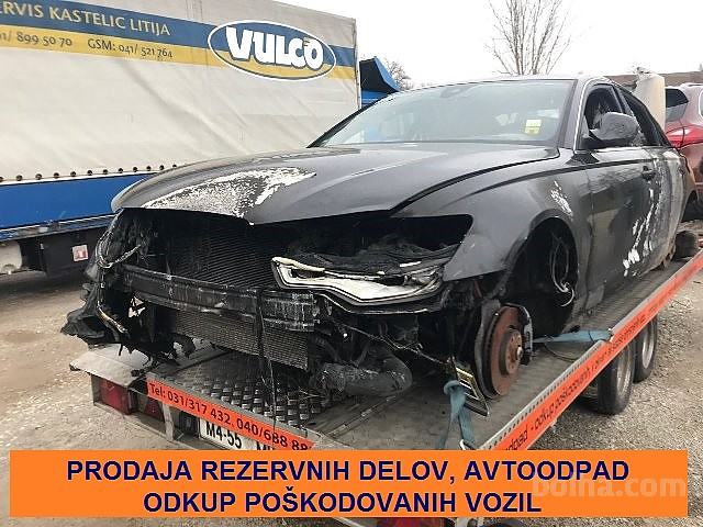 Audi A-6 2.0 TDI Multitronic , letnik 2012, 11111 km, diesel