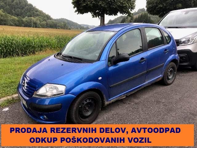 Citroen C3 1.4i SX , letnik 2004, 11111 km, bencin