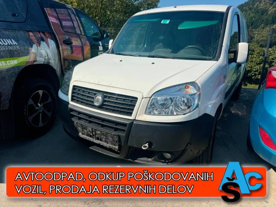 Fiat Doblo 1.9 Multijet 8v 105 KM Active, L 2009, KM 11111