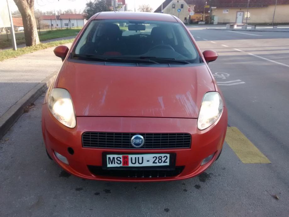 Fiat Grande Punto 1.4-16v-lep,brezhiben  z tp z alu platišči za 1250€