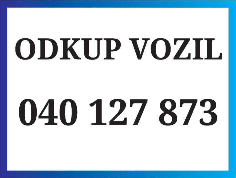 Gotovinski odkup rabljenih vozil lahko tudi v okvari 040 127 873