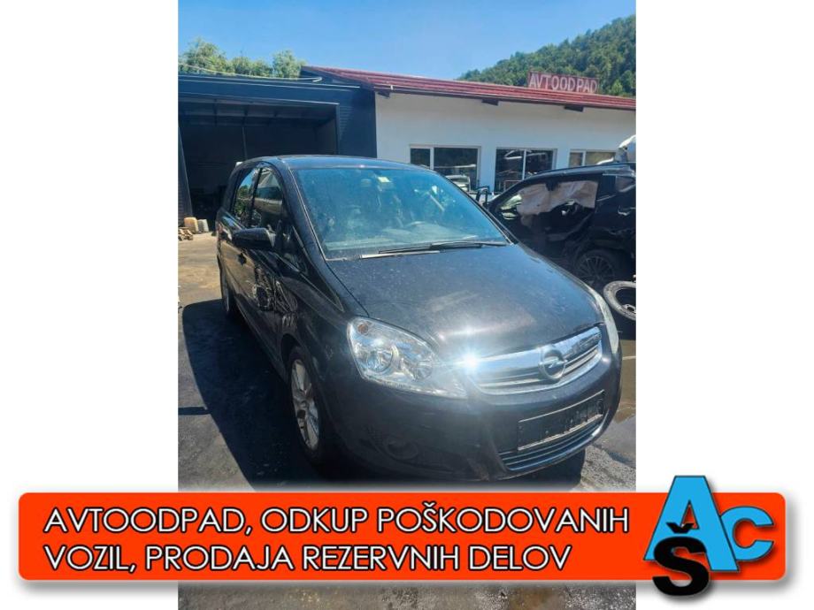 Opel Zafira 1,7 D, LETNIK 2007, KM 11111