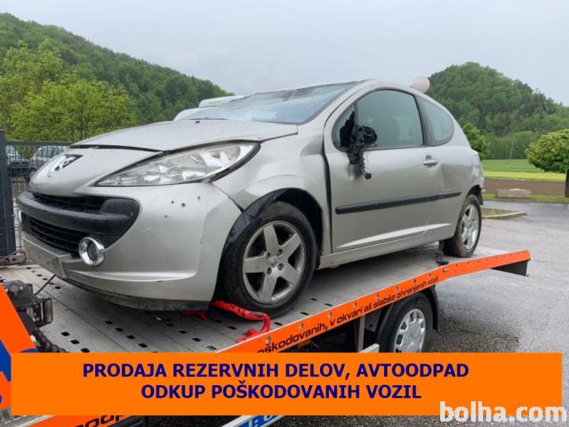 Peugeot 207 Peugeot 207 Style 1.4 16V, letnik 2006, 11111 km, bencin