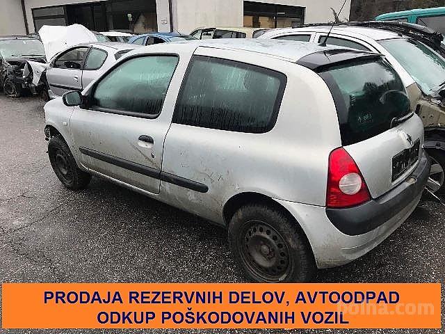 Renault Clio 1,2, letnik 2003, 11111 km, bencin