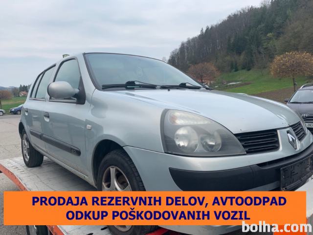 Renault Clio, letnik 2004, 11111 km, diesel