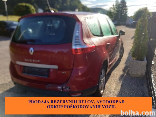 Renault Grand Scenic 1.9 dCi Privilege, letnik 2010, 111111 km, diesel