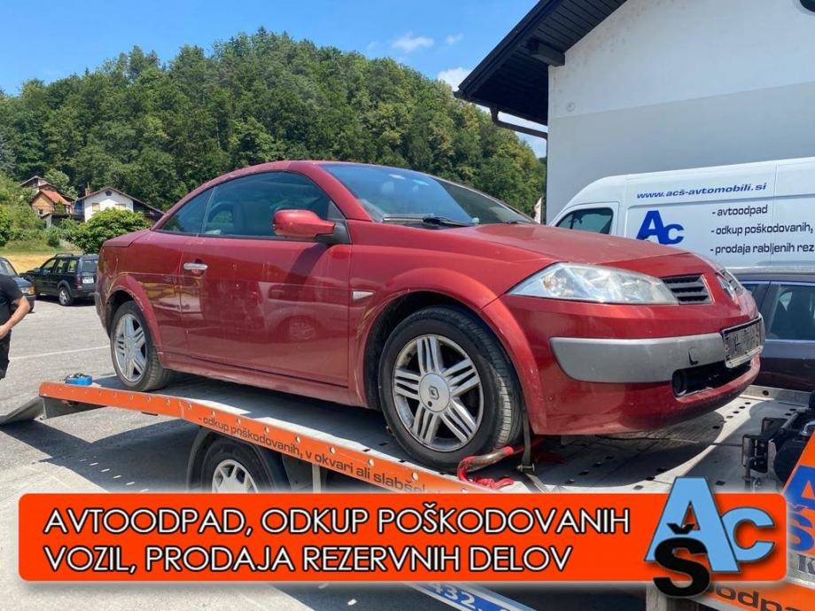 Renault Megane Cabriolet  1.9 dCi CABRIO,LETNIK 2004, KM 11111