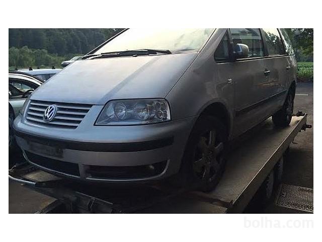 VW Sharan 1.9 TDI Highline po delih ali v celoti, letnik 2003, 1 km...