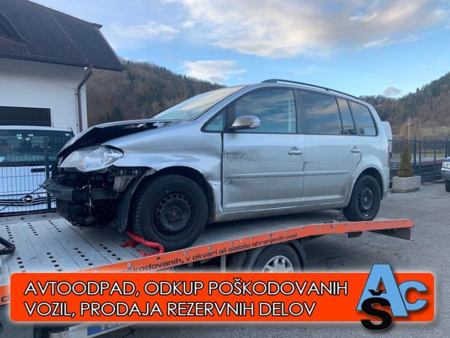 VW Touran 1.9 TDI Highline, LETNIK 2007, KM 11111