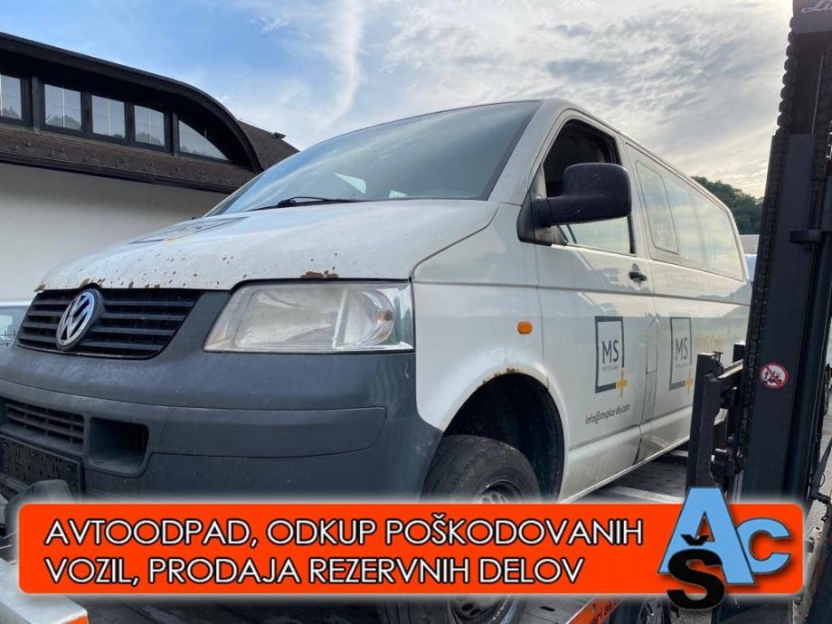 VW Transporter T5 Kombi 1+1 2.5 TDI DMR