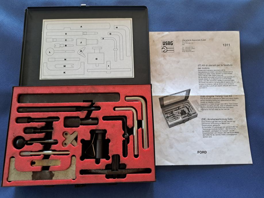 USAG 1311 SET orodja za fazo motorja FORD in VW