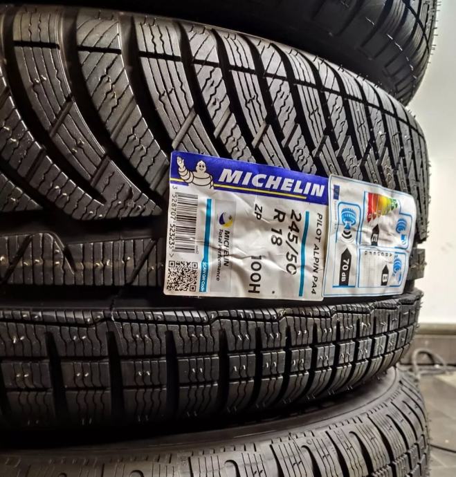 ✓ 4 NEUE MICHELIN ALPIN PA4 RSC RUNFLAT WINTERREIFEN 245/50 R18 100H R