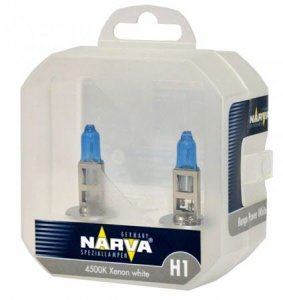 TWIN SET žarnic NARVA H1 RANGE POWER WHITE