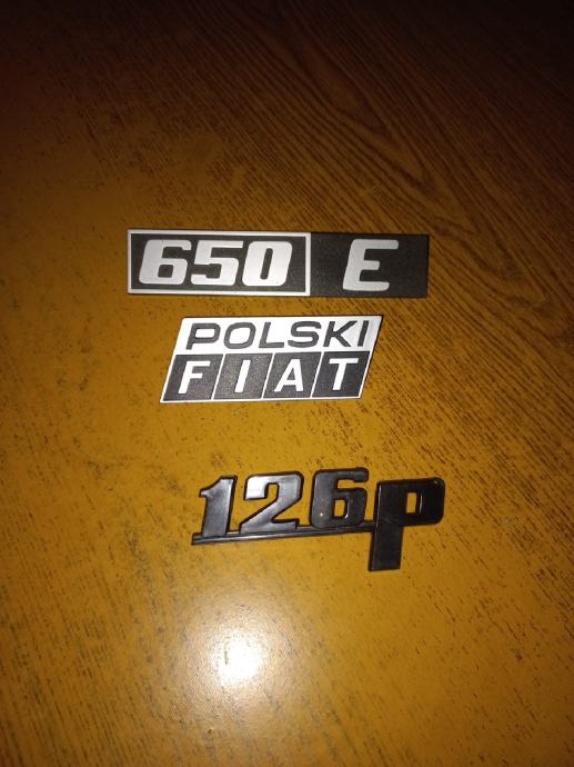 znaki logo za fiat 126p