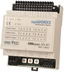 SYS TEC sysWORXX CANopen IO-X1 16 DI /8 DO