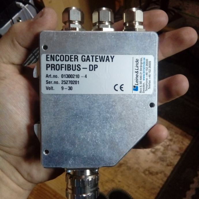 Vmesnik za merilne letve, profibus, leine&linde,  01300210-4