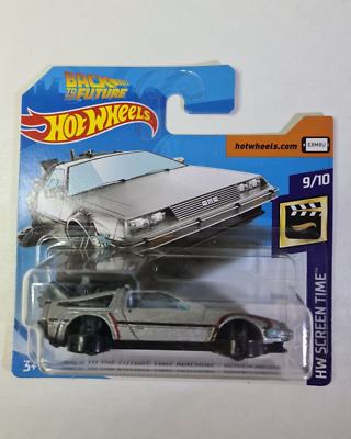 Delorean hover mode hot wheels, back to the future