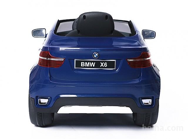 Elektro avto BMW X6 / RC voden / za dva otroka / LED luči