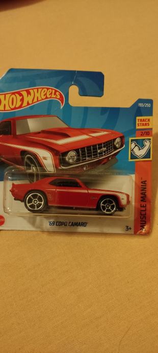 hot wheels 69' COPO camaro