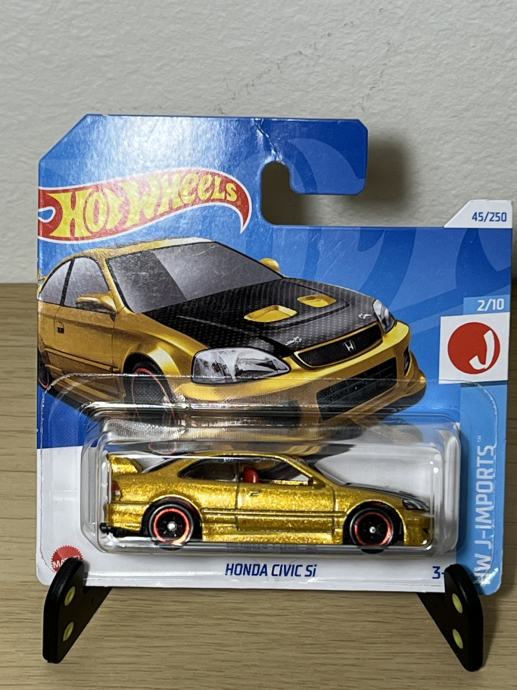 Hot wheels Honda Civic Si gold