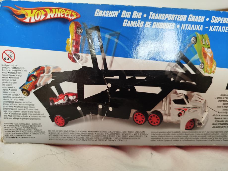 Prodam tovornjak Hot Wheels Crashin' Big Rig za 20 eur