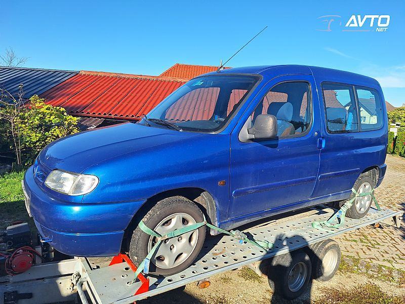 Citroen Berlingo Peugeot Partner 1.4 KFX 1996-2003 po delih deli