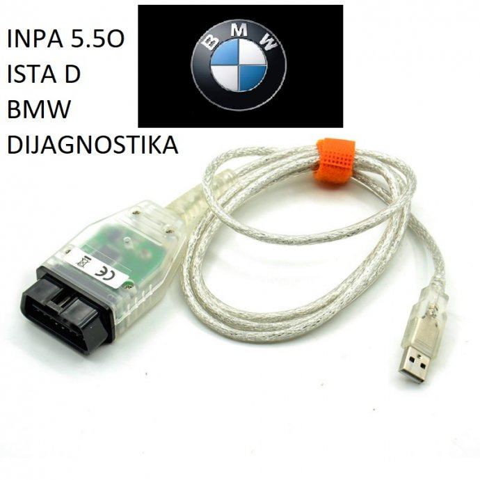 BMW DIAGNOSTICS INPA 5,50 + ISTA D NAJNOVEJŠA RAZLIČICA NOVO!