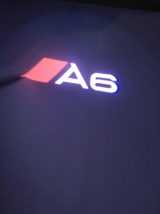 Led logo Audi A6 za sprednja vrata 2kom