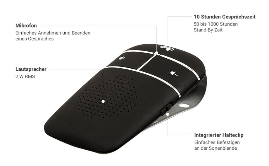 Maginon Bluetooth BHF 35 komplet za prostoročno telefoniranje v avtu