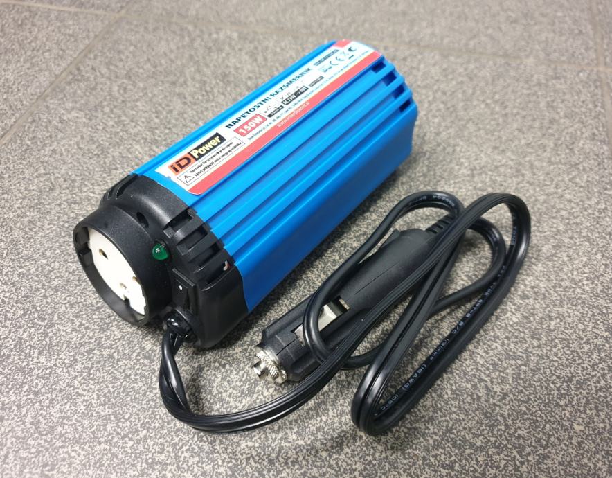 Napetostni razsmernik – inverter za avto 12V/220V - nov