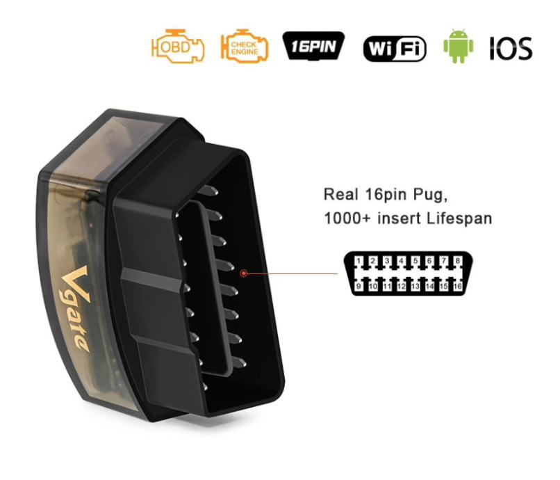 Vgate iCar Pro Bluetooth 4.0 OBD2 Scanner For Android/IOS