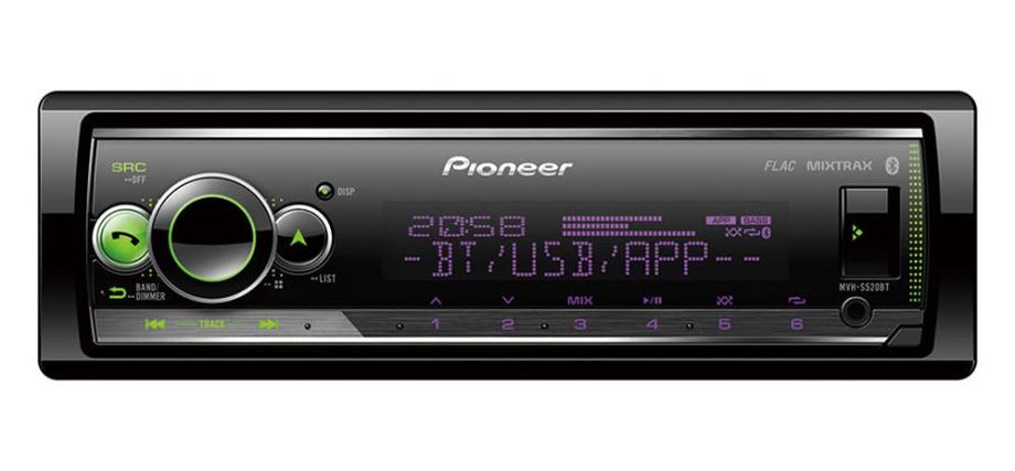 Pioneer mvh s520bt схема