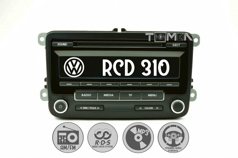 Комплект для подключения мобильного телефона volkswagen rcd 310